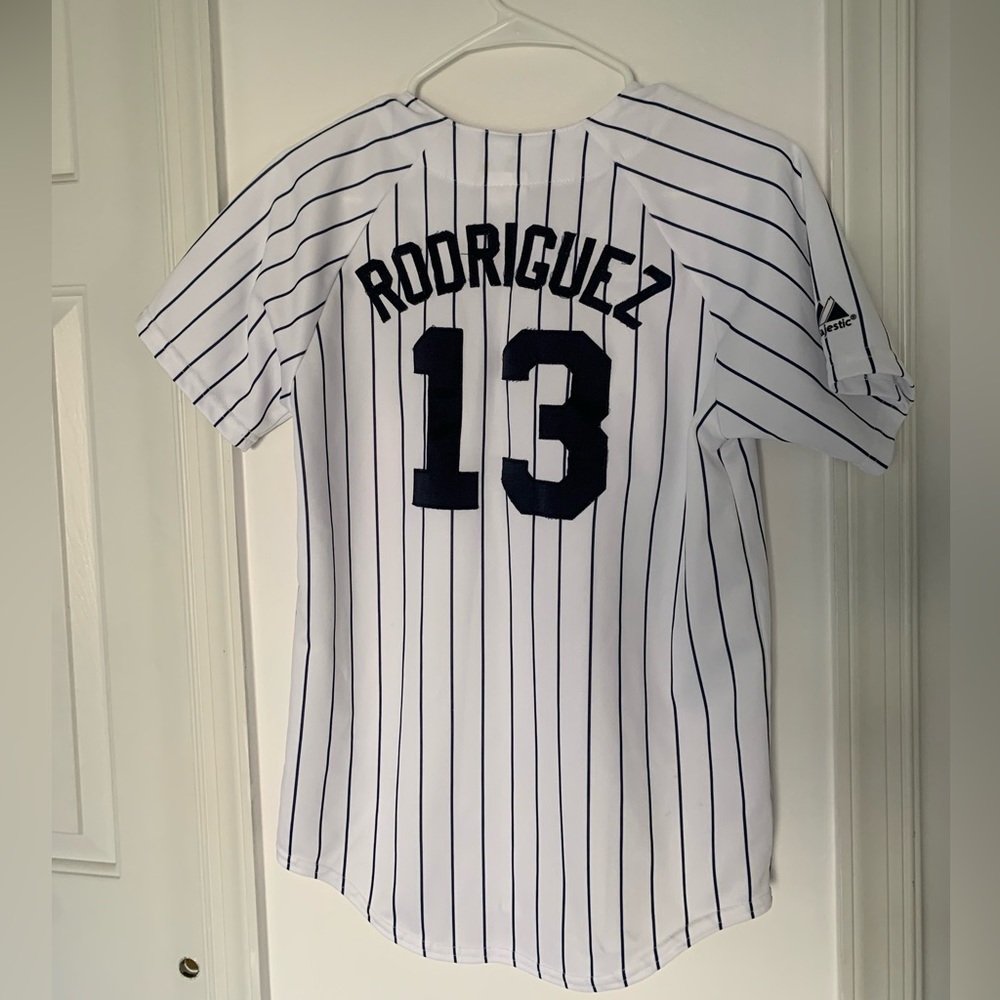 Alex Rodriguez New York Yankees Authentic Majestic Youth Jersey